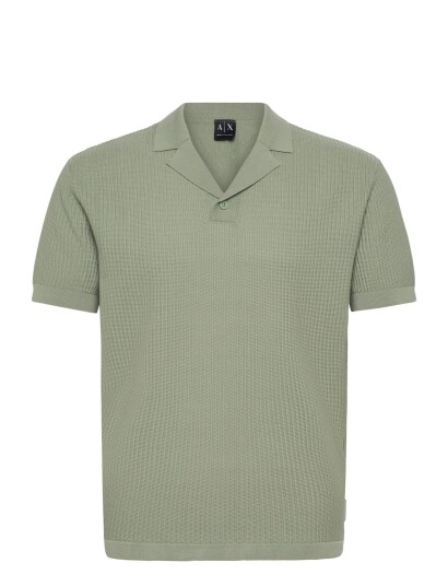 Armani Exchange Knit Polo Green XS