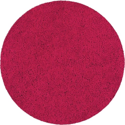 Spirella badematte highland rød 60 cm rund