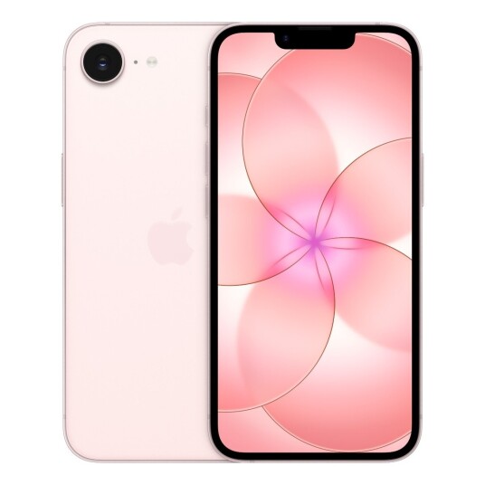 Apple iPhone 17e 512GB Myk Rosa Mobiltelefon med 6,1" Skjerm