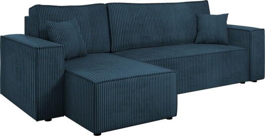 Magston 3 seters Hjørnesovesofa Blå