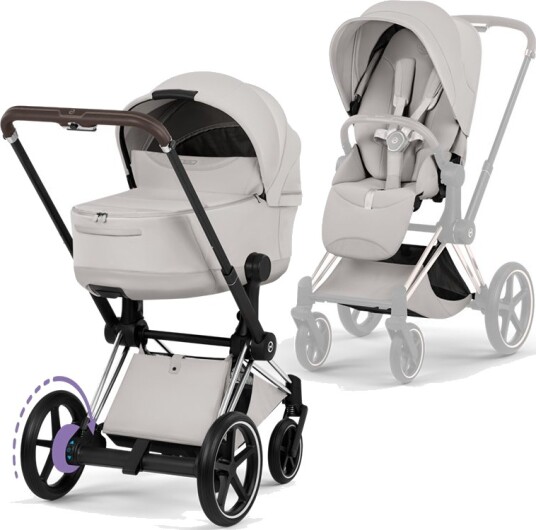 Cybex Epriam Style Collection Chrome/City Grey