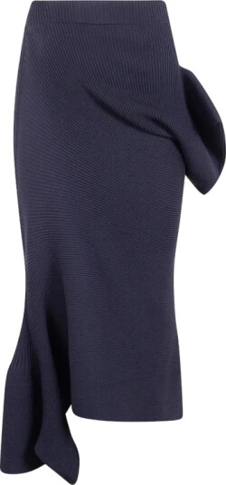 Issey Miyake Dame Skjørt Svart M, Issey Miyake Dame Skjørt Svart M,
