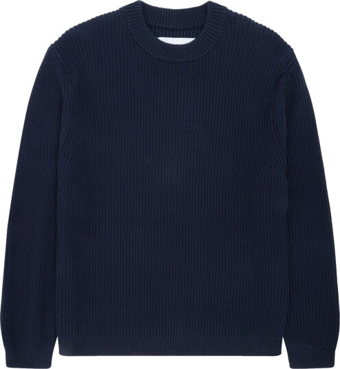 Garment Project Boxy Cotton Knit Navy Navy S