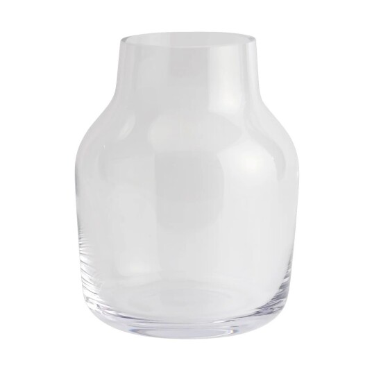 Muuto Silent vase Ø 15 cm Clear Muuto Silent vase Ø 15 cm Clear