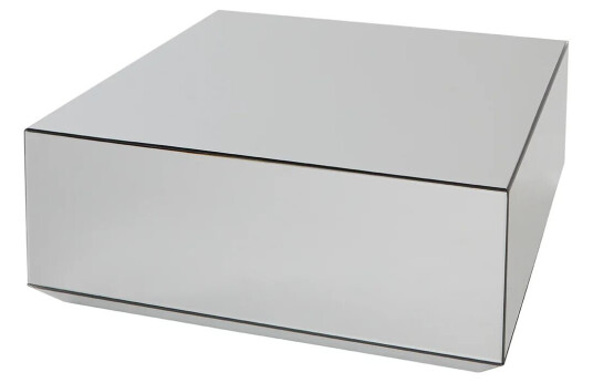 AYTM Speculum salongbord 80 x 80 cm Sort
