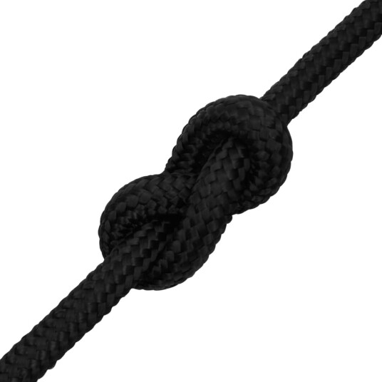  Båttau helsvart 16 mm 100 m polypropylen