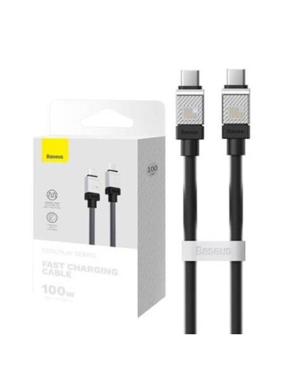 Baseus Cable USB-C to USB-C CoolPlay 100W 1m (black)