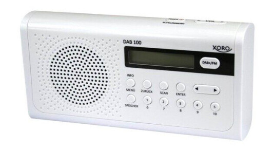 Xoro Personlig radio DAB 100 DAB/DAB+/FM Mono