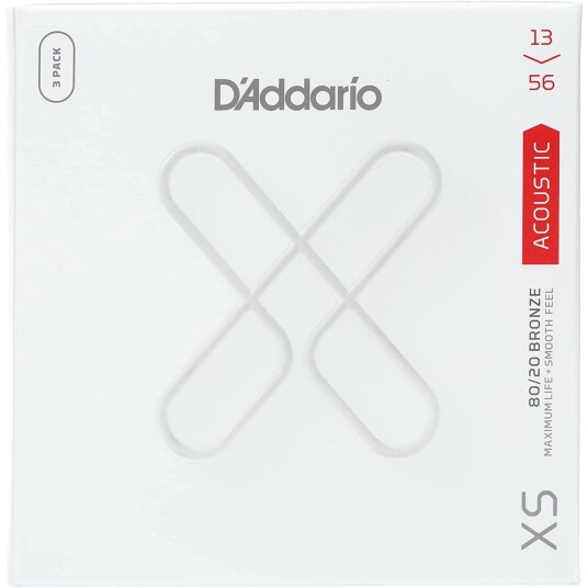 D'Addario Xsabr1356-3p Xs Bronze (013-056) 3-Pakning