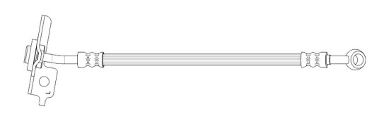 Bremseslange K&K FT1446