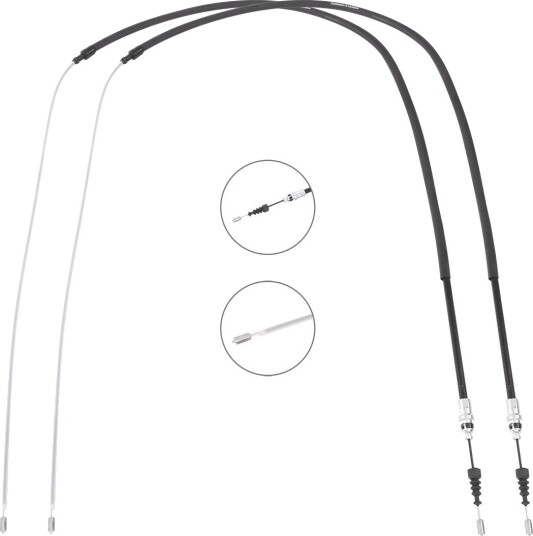 RIDEX 124C1093 Tautrekk håndbremse