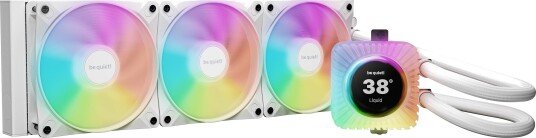 be quiet! Light Loop IO LCD 360mm White BW033
