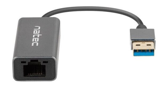 Natec Cricket - network adapter - USB 3.0 - Gigabit Ethernet Natec Cricket - network adapter - USB 3.0 - Gigabit Ethernet