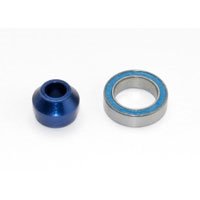 Traxxas TRX-6893X Bearing adapter  6160-T6 aluminum (blue
