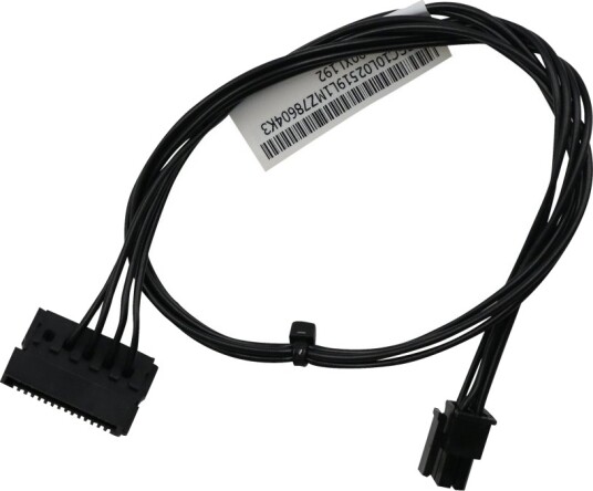 Lenovo Strømadapter Sata-Strøm Hann Til 4-Pin Atx12v Hann 40 Cm For Ideacentre 510-15 510A-15 Thinkcentre M715 M720 V330-15 V520-15 V530-15