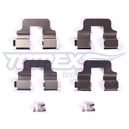Tilbehørsett, skivebremse belegg TOMEX Brakes TX 43-14