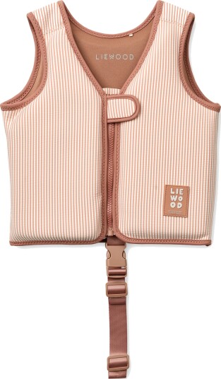 Liewood Dove Seersucker Swim Vest   Cream   15/19KG