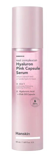 Hanskin Real Complexion Hyaluron Pink Capsule Serum 50 ml Serum