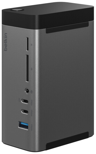 Belkin Connect Pro GaN 11 i 1 dockingstasjon 150W 2xHDMI 2xUSB C Svart Belkin Connect Pro GaN 11 i 1 dockingstasjon 150W 2xHDMI 2xUSB C Svart
