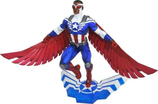Northix Captain America Sam Wilson Diorama-statue 25 cm samleobjekt