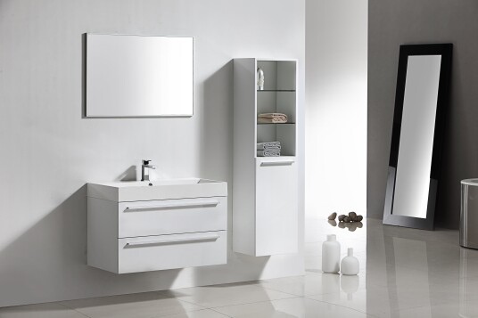 Schou BADEROMSEKSJON 90CM M/SPEIL