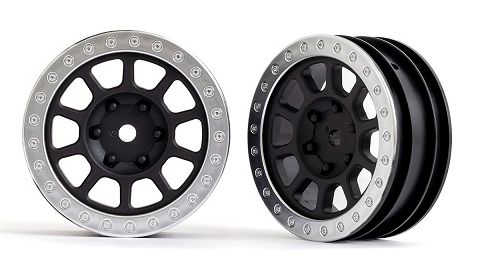 Traxxas 2481 Wheels Grey Satin w. Chrome Ring 2.2 2WD Front 2 Traxxas 2481 Wheels Grey Satin w. Chrome Ring 2.2 2WD Front 2
