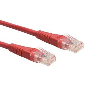 Goobay Cat6 RJ-45 Nettverkskabel 0,25 m Rød CCA Goobay Cat6 RJ-45 Nettverkskabel 0,25 m Rød CCA