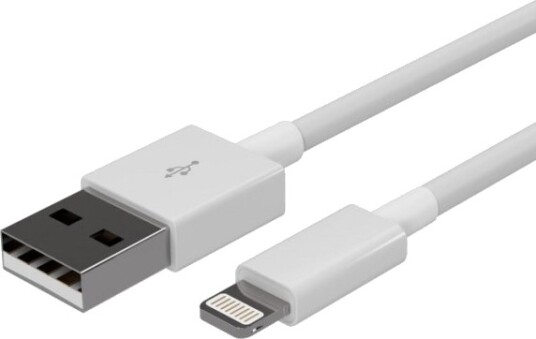 S/Conn Maximum Connectivity Fl31-12041 1 M Lightning Usb A Hankjønn Hankjønn Hvit