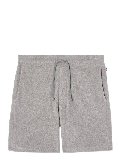 Lexington Clothing Jason Organic Cotton Terry Shorts Grey 170