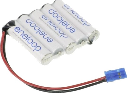 Panasonic Eneloop Batteripakke F1x5: 5 Celler R03 Aaa Nimh 6 V 750 Mah 126247