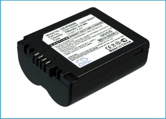 Panasonic Lumix DMC-FZ7BS batteri (750 mAh 7.4 V)