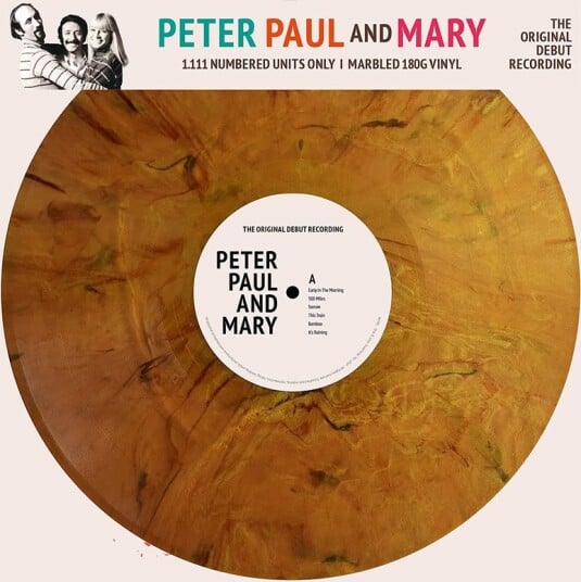 Peter Paul Mary The Original Debut Recording Limited Edition Uk Vinyl