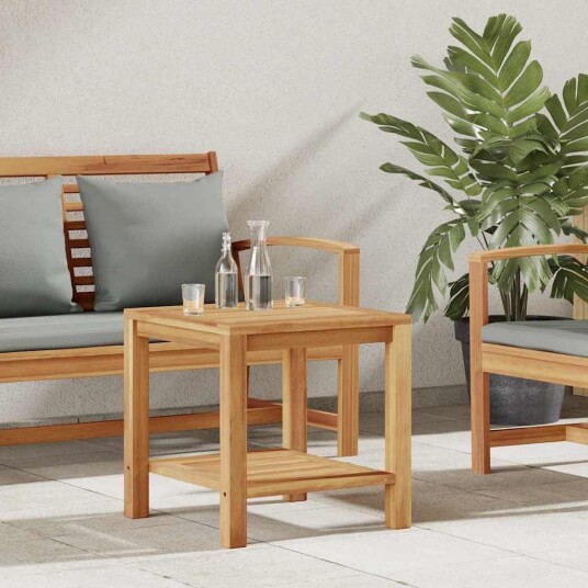 Kaffebord Brun 45 x 45 x 45 cm Heltre teak Kaffebord Brun 45 x 45 x 45 cm Heltre teak