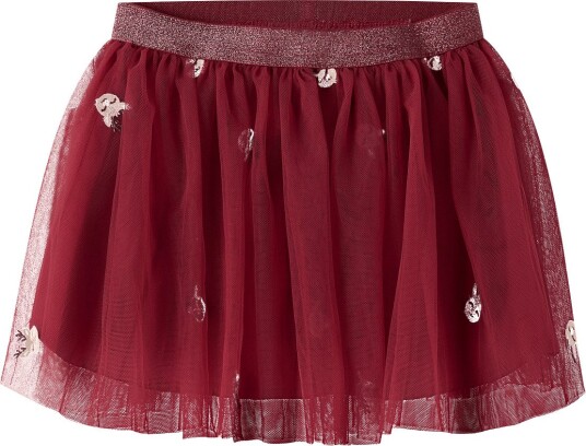 Name It Nmfveross Tulle Skirt RED DAHLIA 92