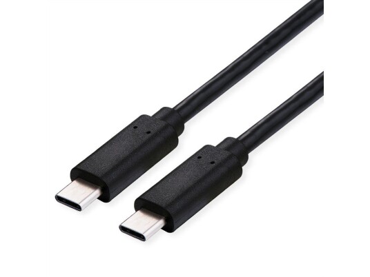 ROLINE Cable USB4 Gen3x2 with Emark C?C M/M 240W black 0.5 m
