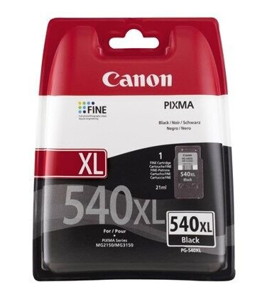 Canon Canon PG-540XL / 5222B001 High Black - Blekkpatron Svart Canon Canon PG-540XL / 5222B001 High Black - Blekkpatron Svart