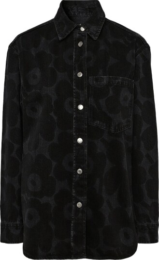 Marimekko Maridenim Vaihe Unikko Black 34