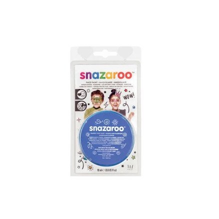 Snazaroo Sminkefarge 18ml Blå