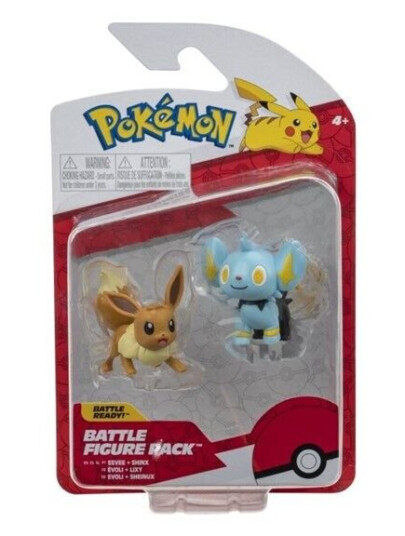 Pokemon Battle Figure Pack Shinx & Eevee