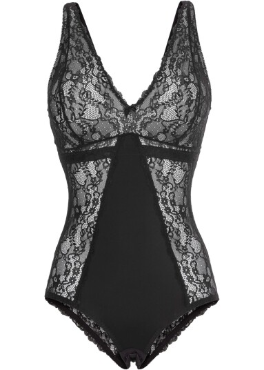 bonprix Body uten bøyle , noe figurformende 36/38 , 40/42 , 44/46 , 48/50 svart