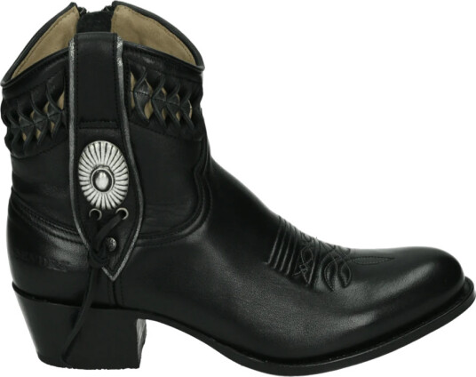 Sendra Dame Sko Svart 38 EU,