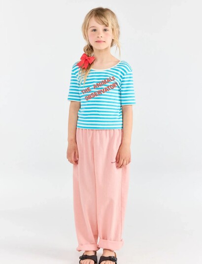 THE ANIMALS OBSERVATORY Hippo Kid Top Dark Garden Blue 104 THE ANIMALS OBSERVATORY Hippo Kid Top Dark Garden Blue 104