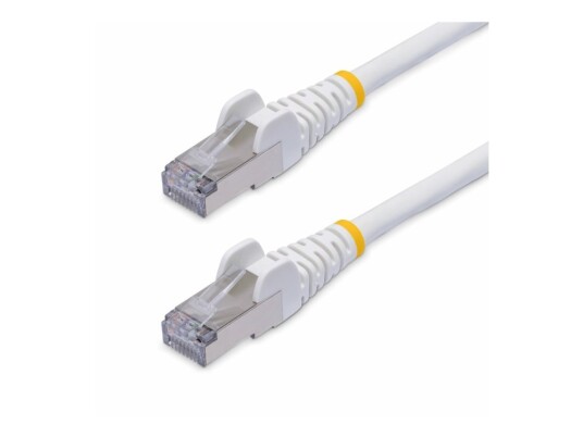 Startech.Com 10M White Cat8 Ethernet Cable Snagless S/Ftp 25G/40G Koblingskabel Rj-45 Hann Til Rj-45 Hann 10 M 5.6 Mm S/Ftp Cat 5/5E/6/6A/8 Ieee 802.3Bt/Ieee 802.3Ba Uten Hindringer Halogenfri Hvit
