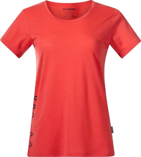 Bergans Vaagaa Adventure Merino Tee Dame Rusty Dust/Rusty Dust Triangle L