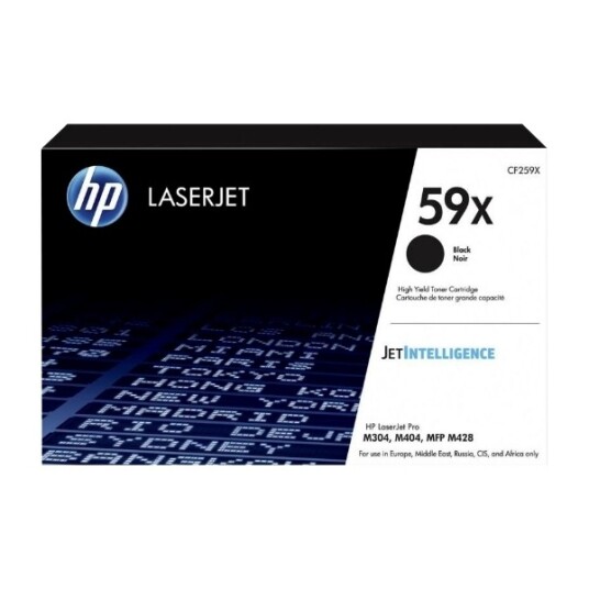 HP Toner 59X Sort