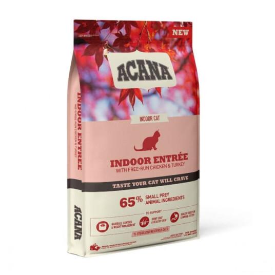 Acana Tørrfôr for Katter Indoor Entrée med Kylling og Kanin 1,8 kg