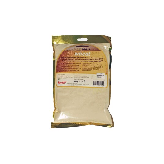 Muntons Spraymalt hvete 500g opp til 12 EBC