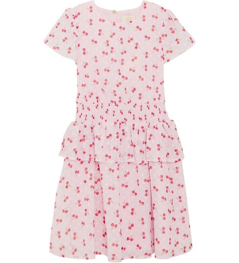 Creamie Dress Crepe Dobby Pink 110