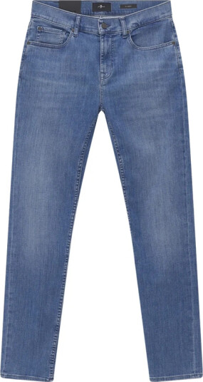 7 For All Mankind Herre Jeans Blå W33 L34,