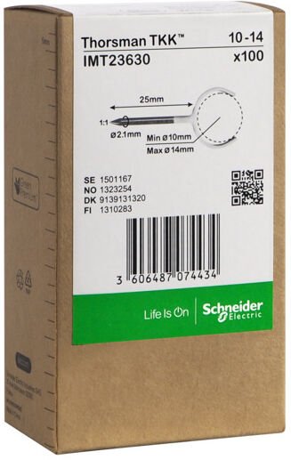 THORSMAN Metallklammer TKK 10-14 spiker 25mm 100stk - 1323254 THORSMAN Metallklammer TKK 10-14 spiker 25mm 100stk - 1323254